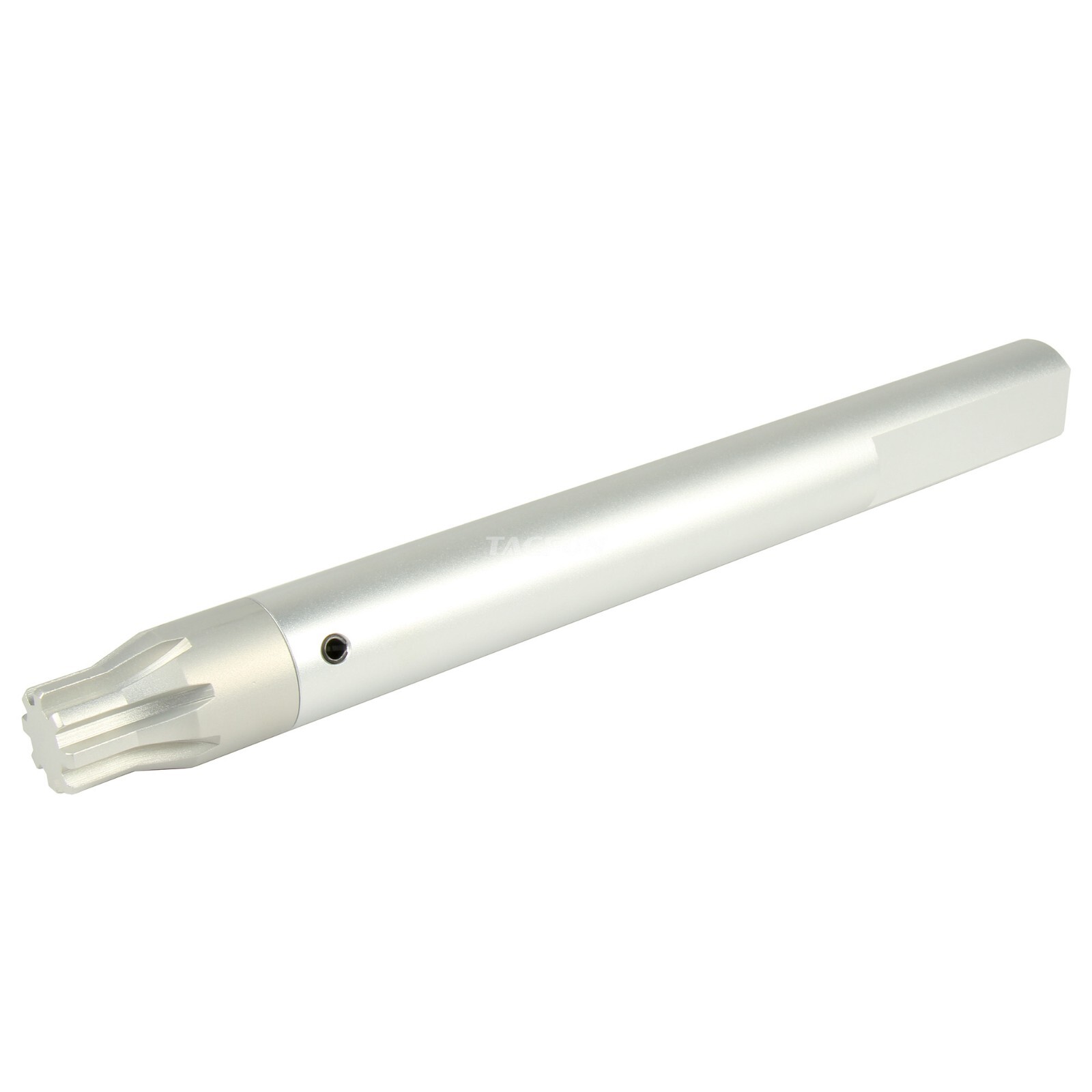 SILVER Rod 360 Degree Barrel Vise Rod Aluminum Black for .750''