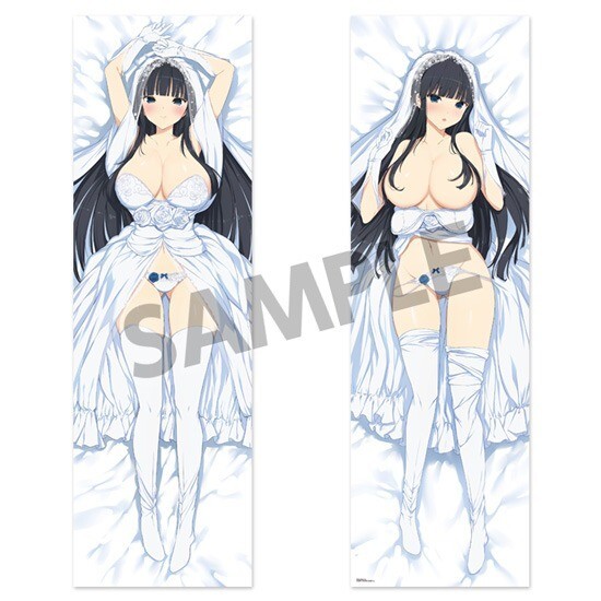 [Body pillow cover] Ikaruga Wedding Senran Kagura 19.7 x 63.0 in New from Japan
