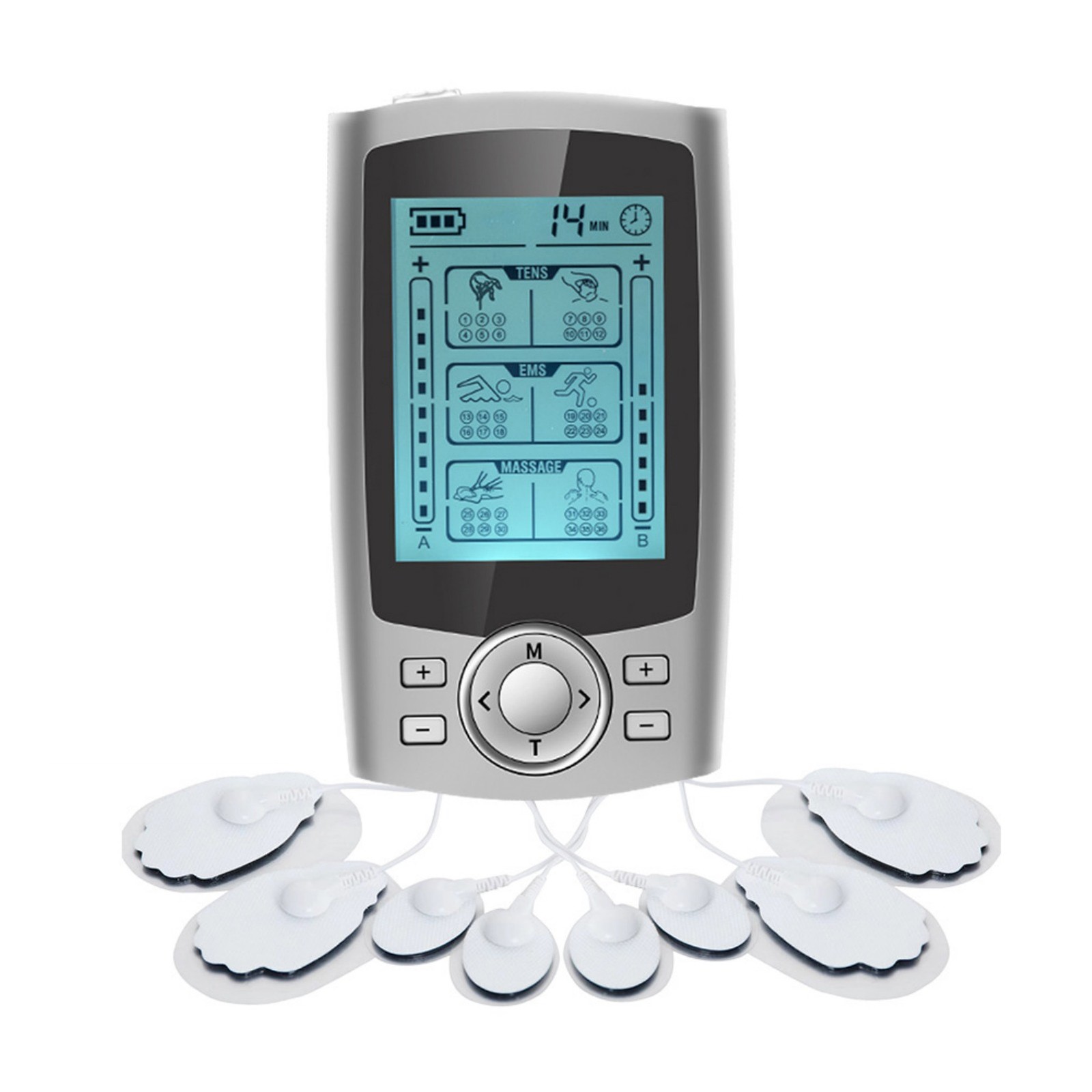 Multifunction Tens Unit Muscle Stimulator Machine Pulse Massager Device