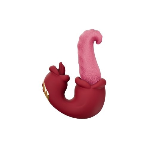 Wet Smooches Mouth Licking Tongue Vibrator