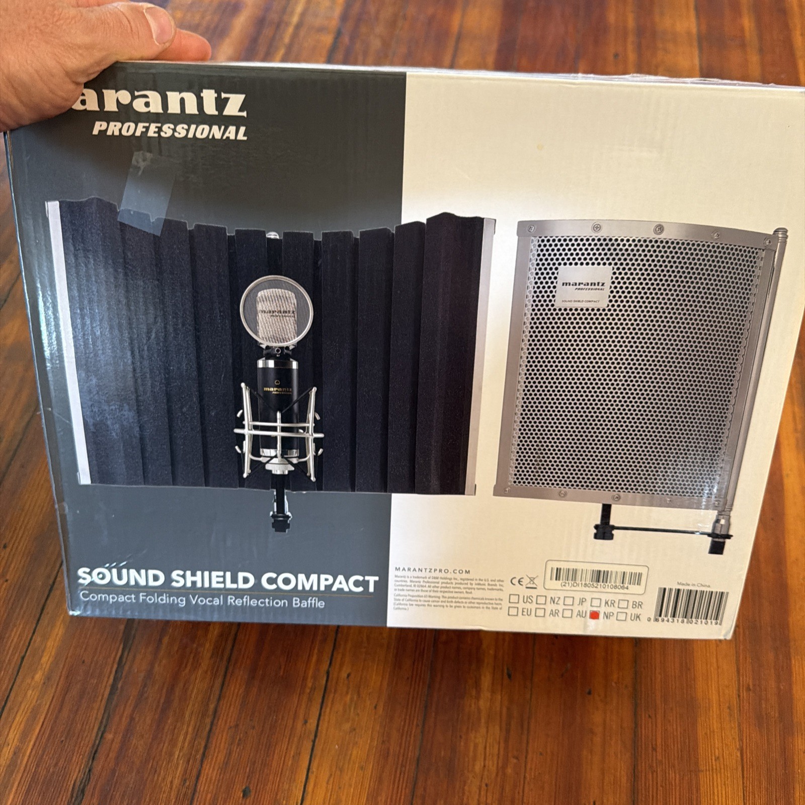 Marantz Professional Sound Shield Compact Folding Vocal Reflection Baffle