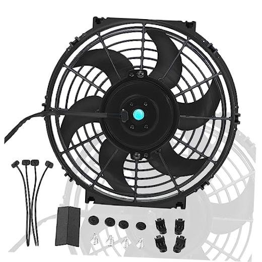 10" inch Universal Slim Fan Push Pull Electric Radiator Cooling Fan 10 inch