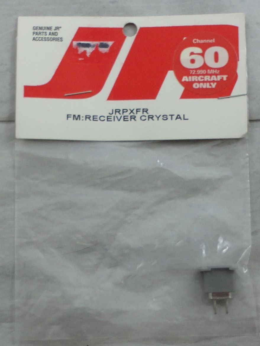JR 72Mhz FM Airplane SC Receiver Crystal CH60 Channel 60 72.990Mhz JRPXFR60