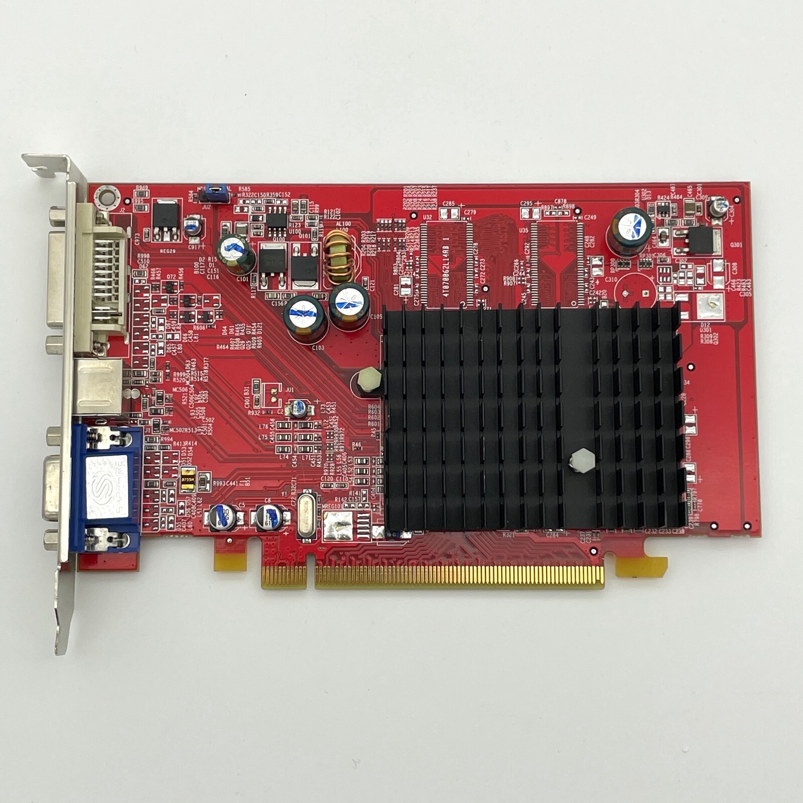 ATI Radeon Sapphire X550 512MB Hyper Mem PCI-E VGA/TVO/DVI-I Video Graphics Card