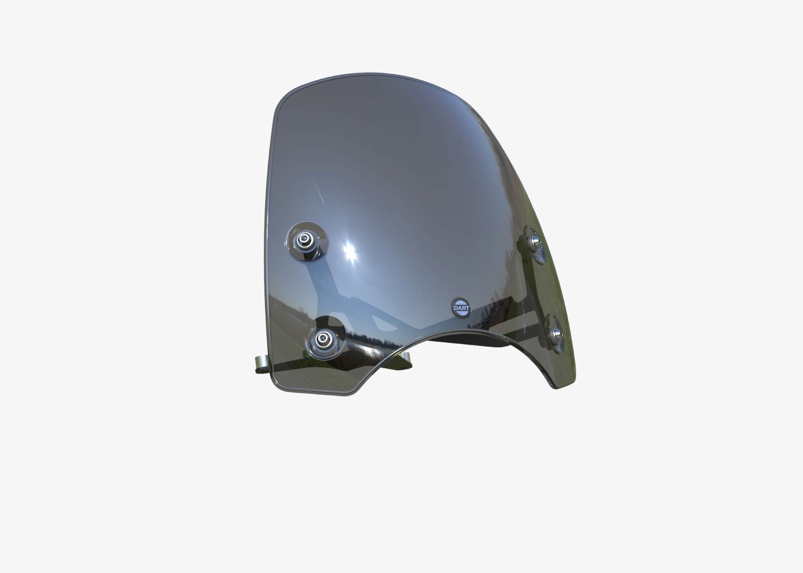 Genuine Dart Classic S3 Flyscreen-BMW RnineT Roadster (2014/23) - Dark Tint