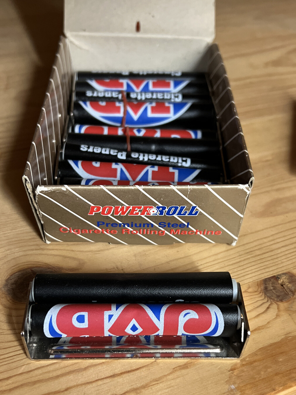 JOB Cigarette Rolling Machine Metal￼ Power Roll ￼
