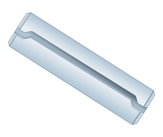 Spirol Dowel Bushing 3/8 x 1-1/4 1070-1080 Carbon Steel Zinc (25 Pieces)
