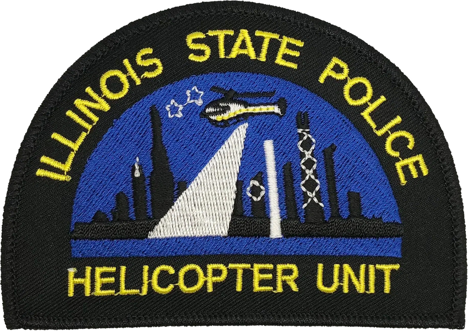ILLINOIS STATE POLICE SHOULDER PATCH: Helicopter Unit