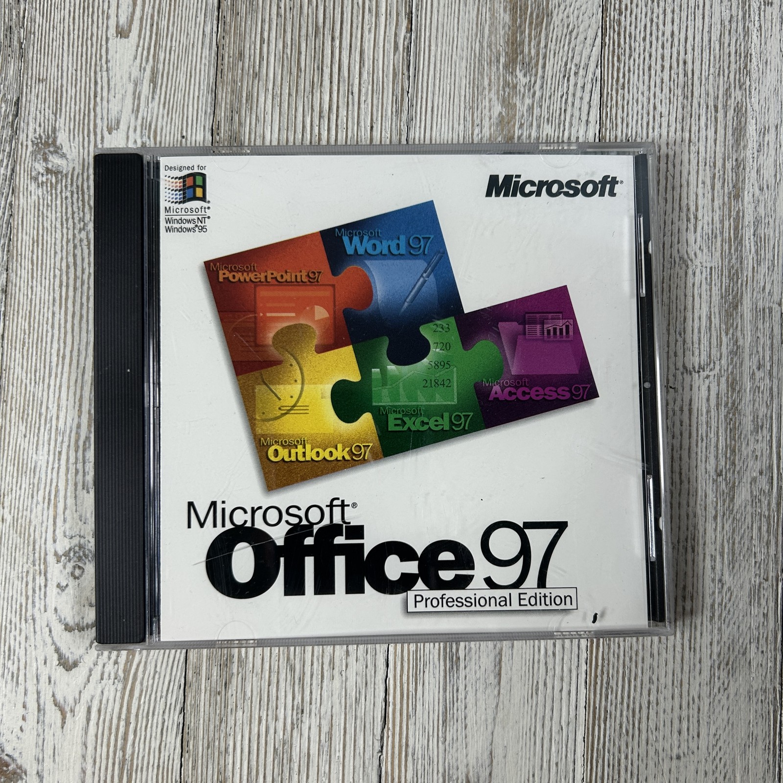 Microsoft Office 97 Professional Edition CD-ROM for Windows 95 / NT Vintage