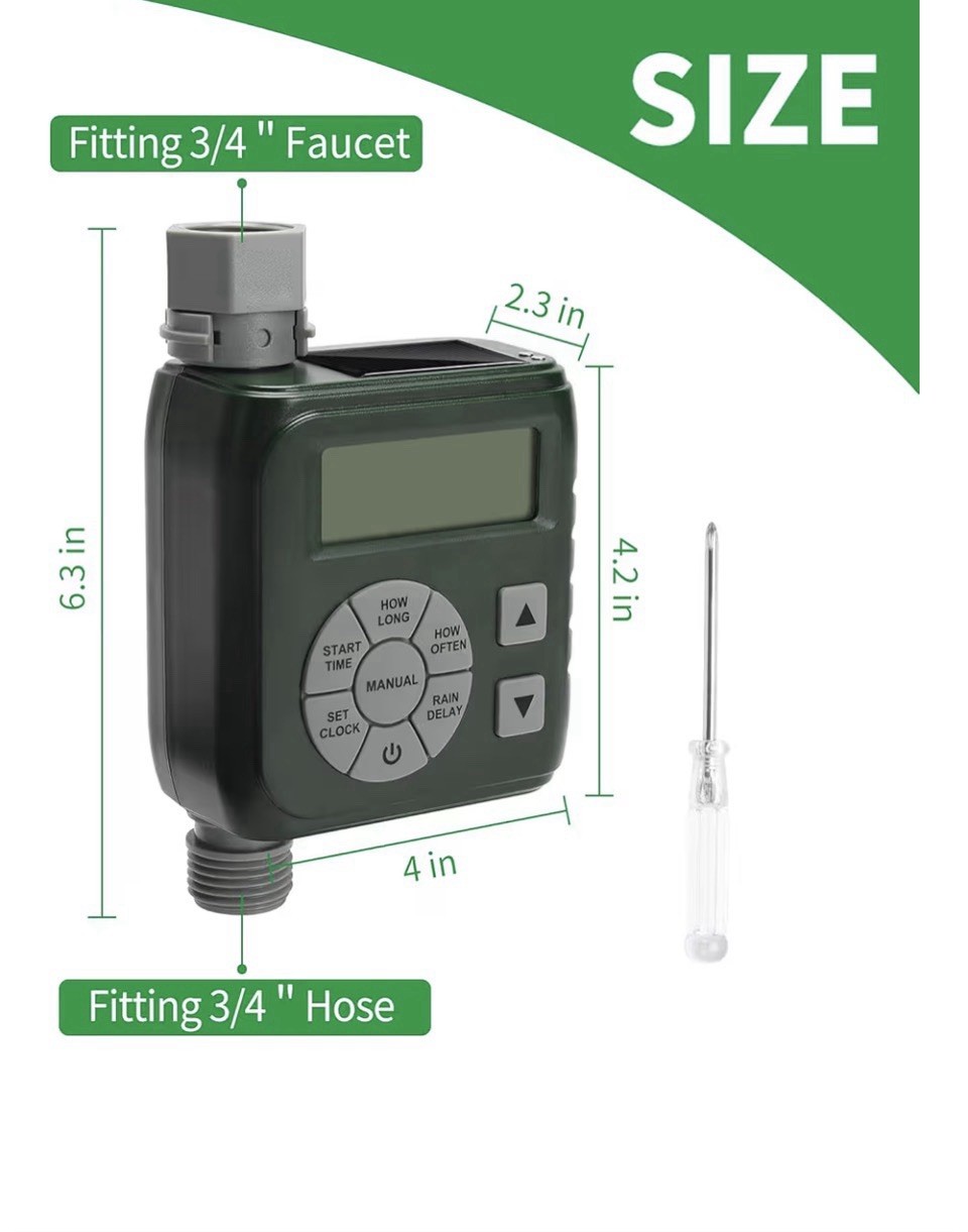 Unbranded HTM-01 Digital Watering Hose Timer New In Box.