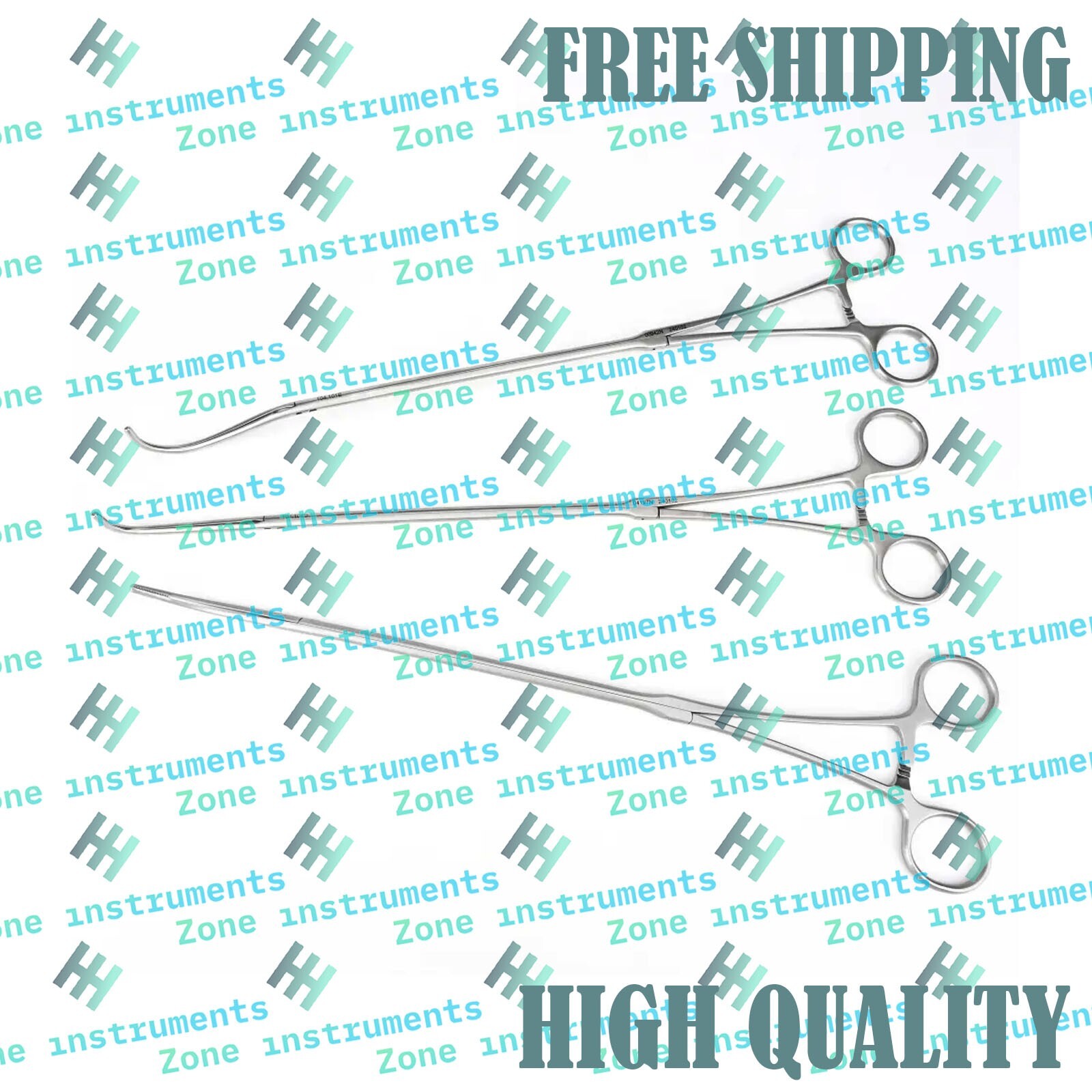 3pcs Thoracoscopic Surgery Instrument Forceps for Thoracic Surgery