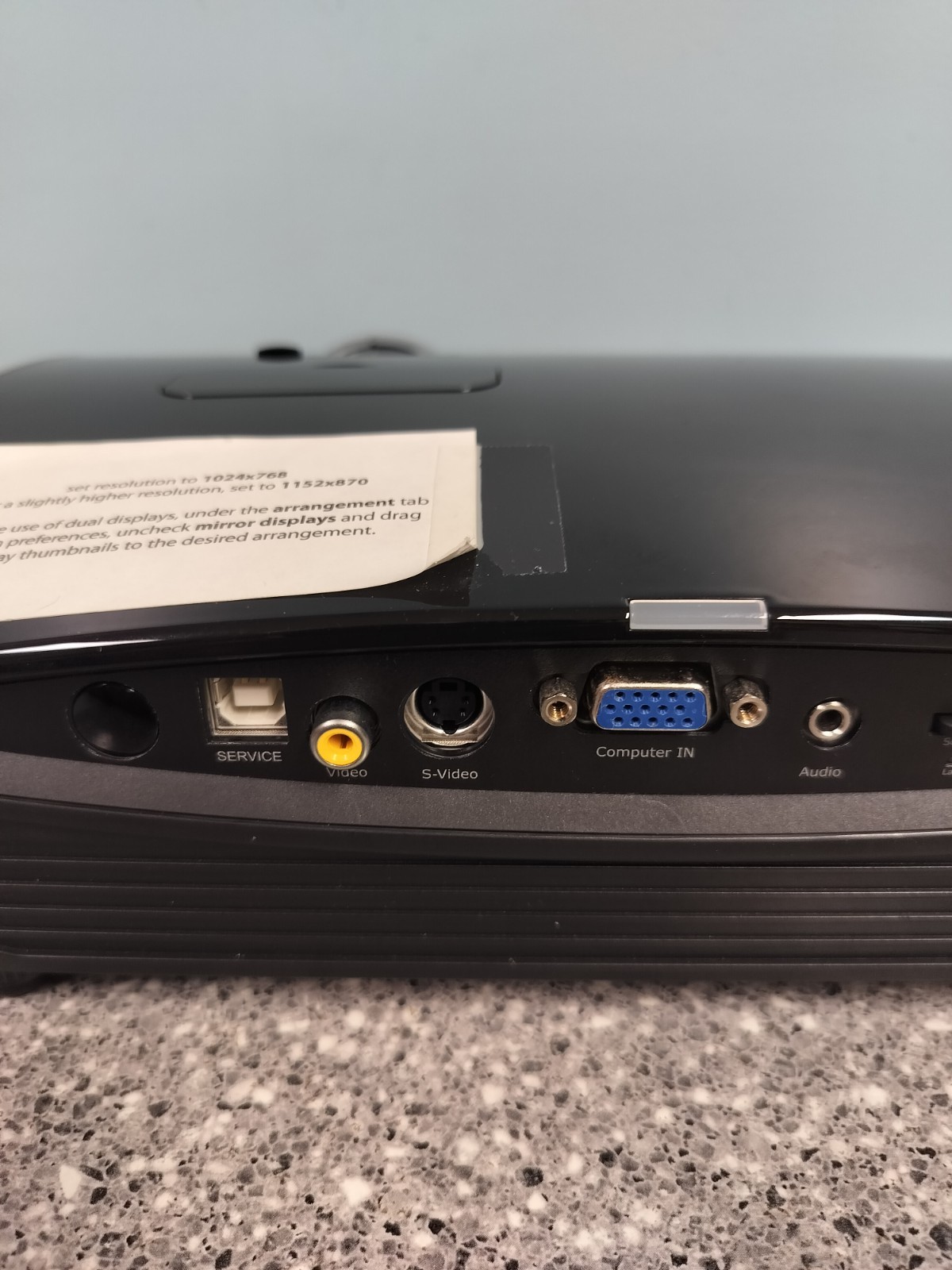 ViewSonic PJ258D Projector w/Case