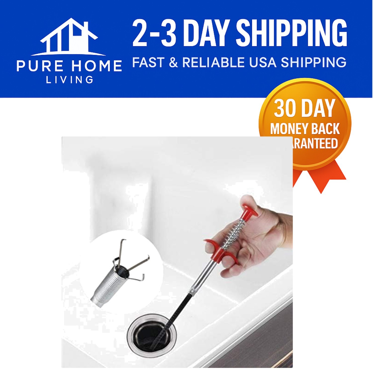 Easy-to-Use 35.4 inch Claw Grabber - Perfect for Kitchen & Bathroom Clean-Up