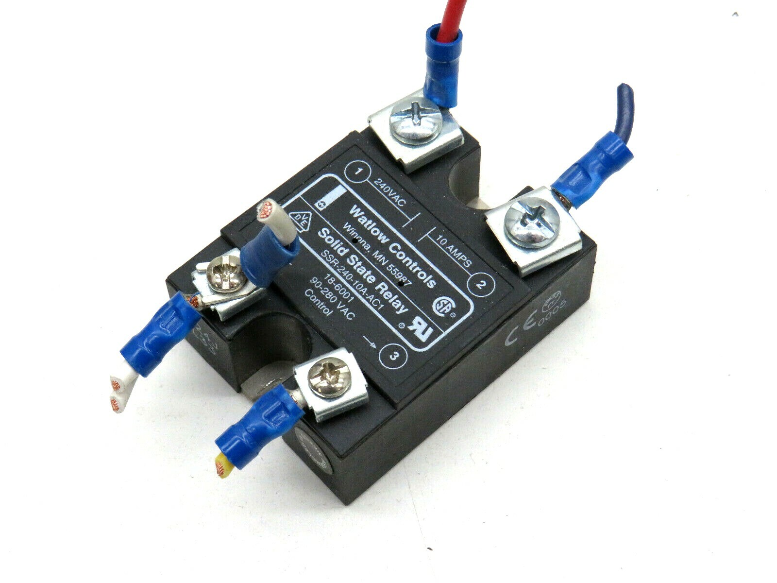Watlow Controls SSR-240-10A-AC1 Solid State Relay 90-280VAC 10A