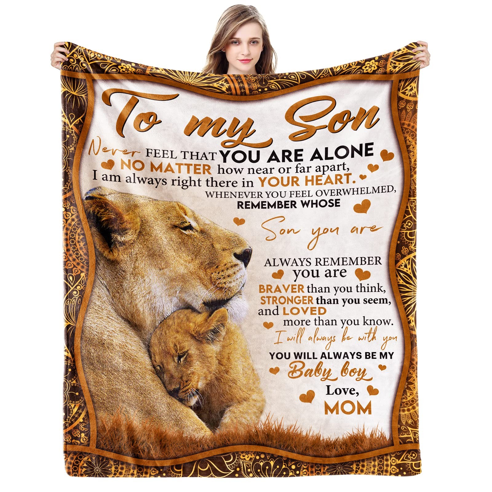 Gifts for Son, Son Gifts from Mom, Son Birthday Fathers Day Graduation Valent...