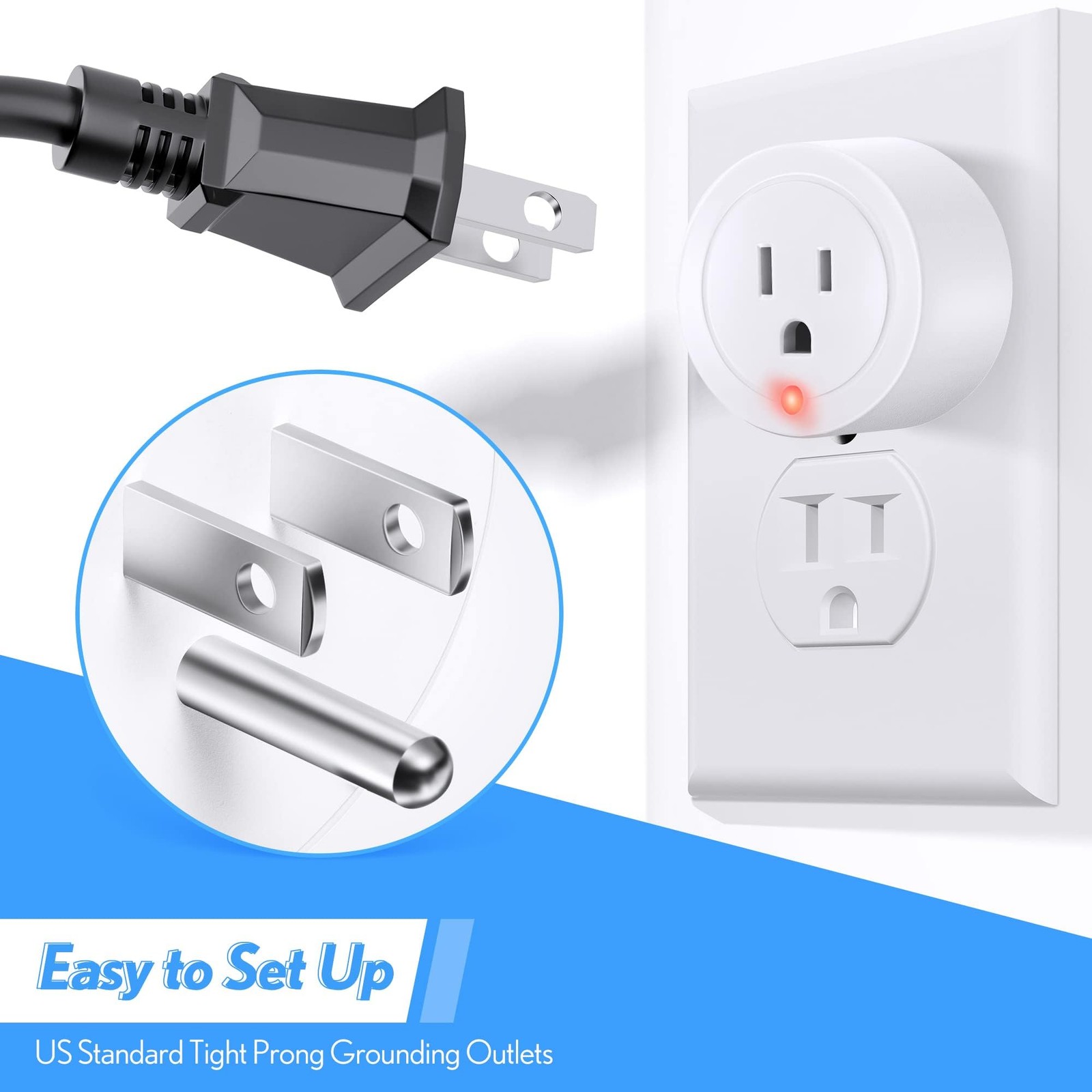 2 Pieces Thermostatically Controlled Outlet, On at 32°F/Off at 50 °F Thermost...