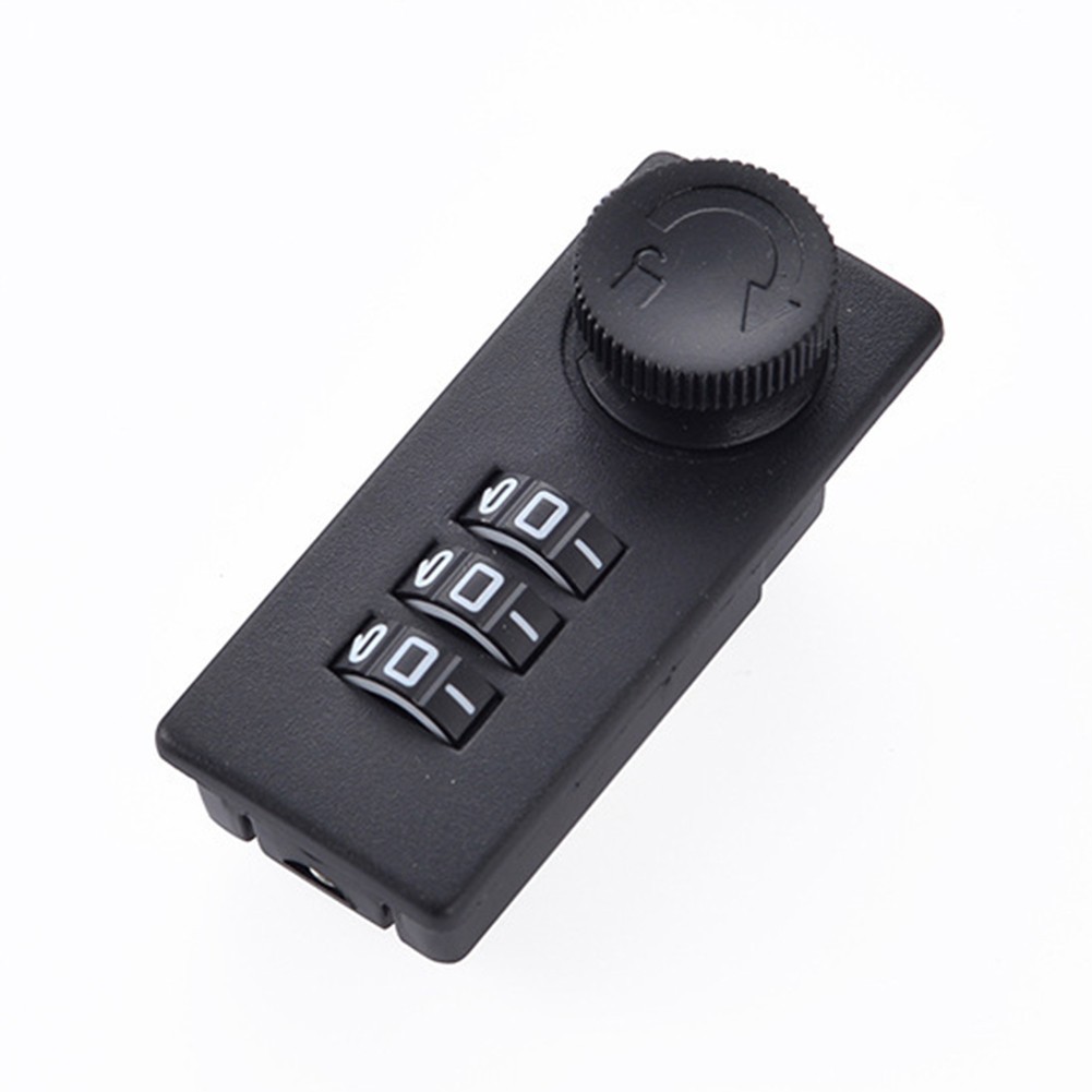 3 Digit Combination Password Drawer Lock Office Cabinet LocksSecurity Lockset