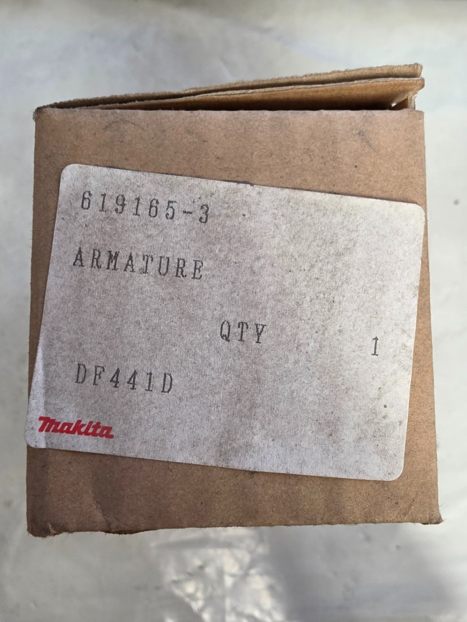 GENUINE OEM MAKITA 619198-8 ARMATURE, BDF452HW