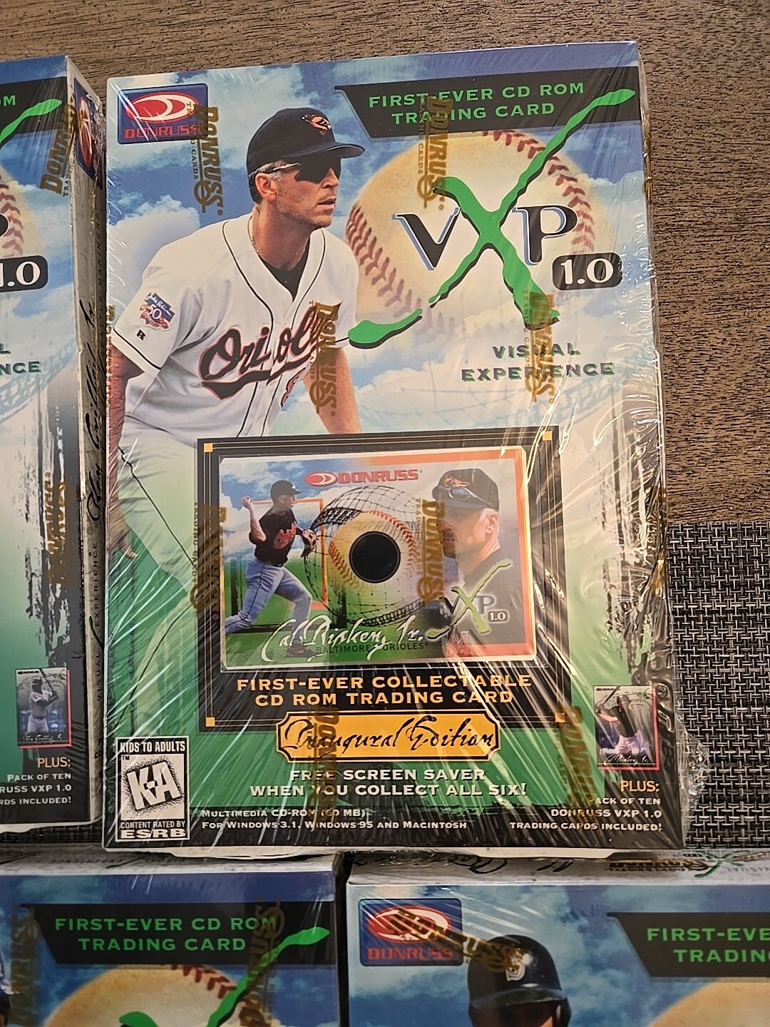 Donruss: VxP 1.0 CD Lot Of 5 Ken Griffey Jr. Ripken 1997 SEALED