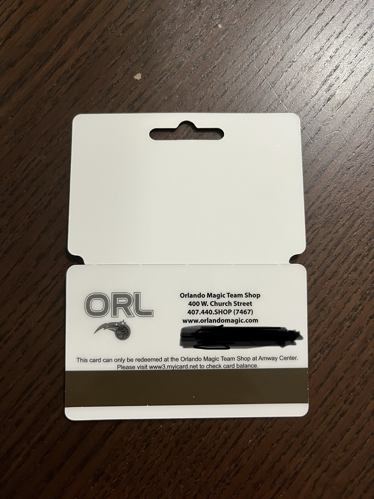 Orlando Magic Team Shop $50 Gift Card