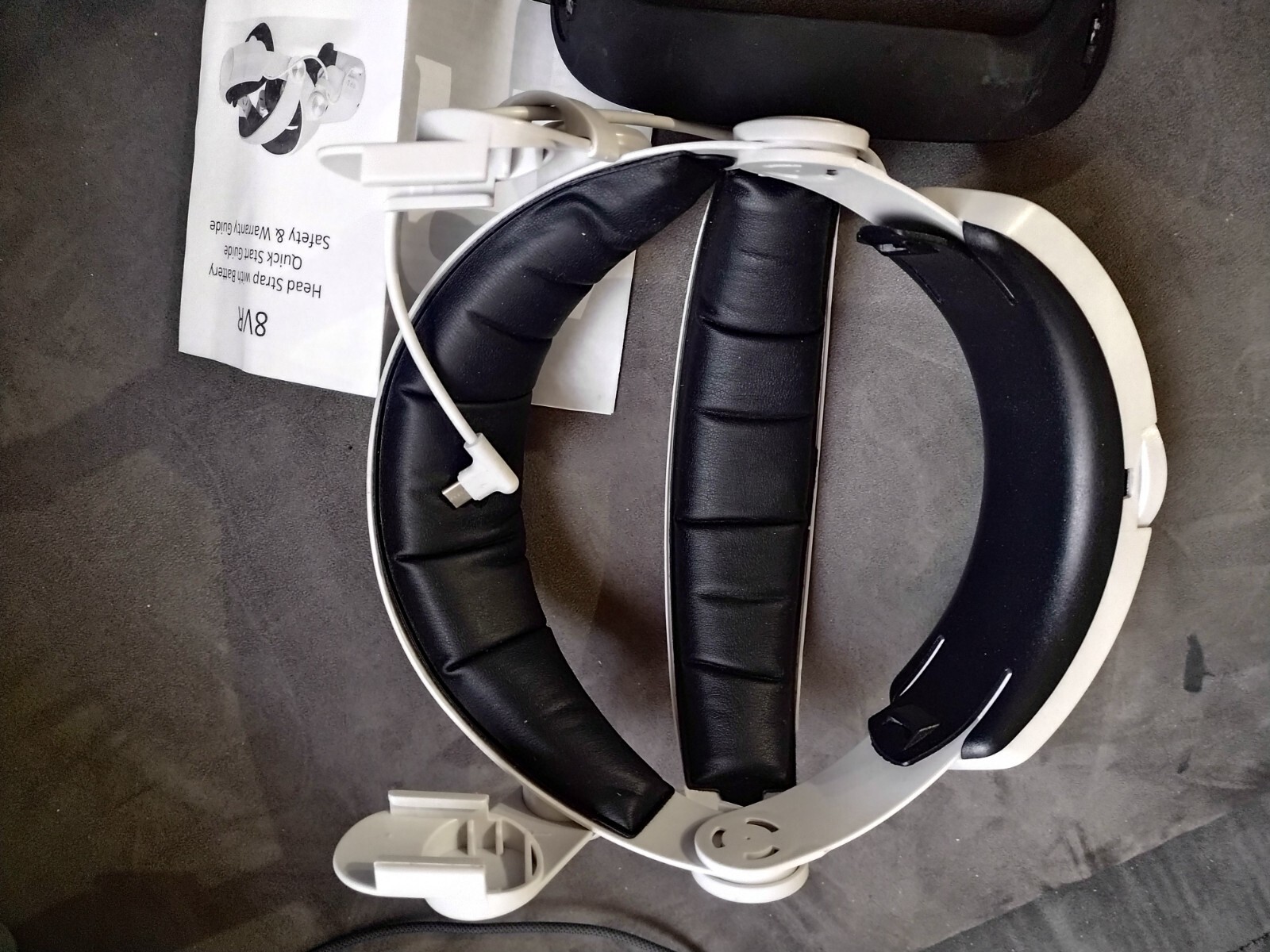 new 8VR Head Strap with Battery - Adjustable Elite Strap with 6400mAh