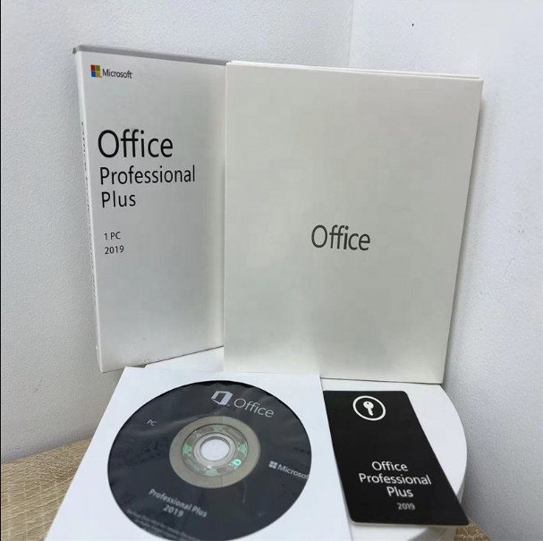 Microsoft Office Pro Plus 2019 DVD | Sealed Retail Package | 1 PC for Windows