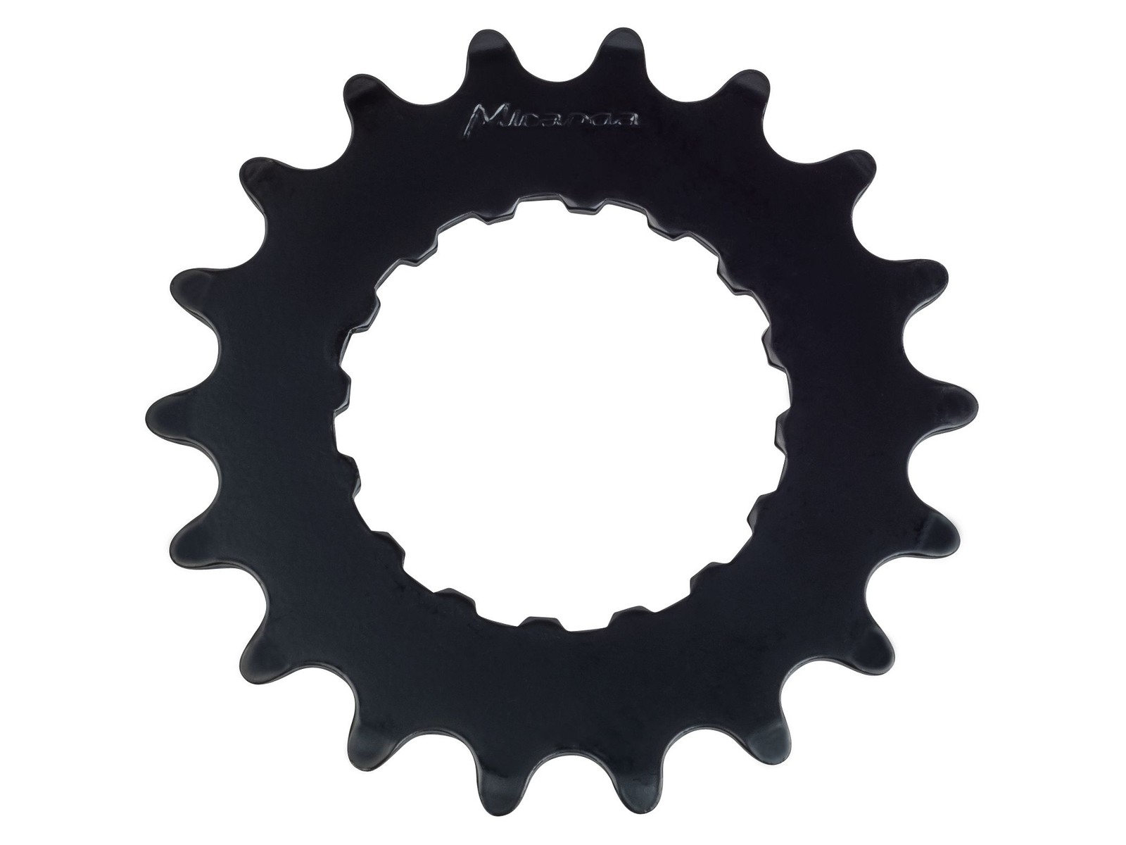 RIDE+ Bosch 2 Chainring 18t, Direct mount Black