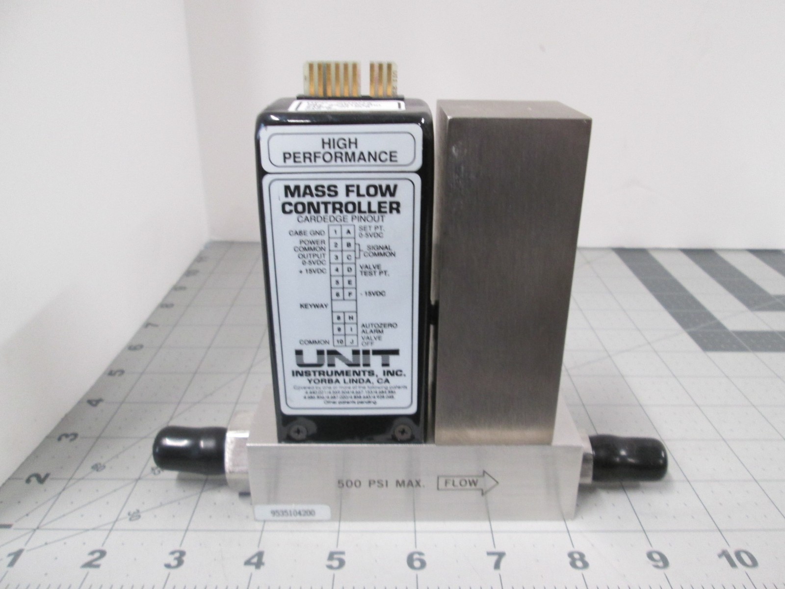 Unit, UFC-2050A, H2, 20 SLM, Mass Flow Controller, Used
