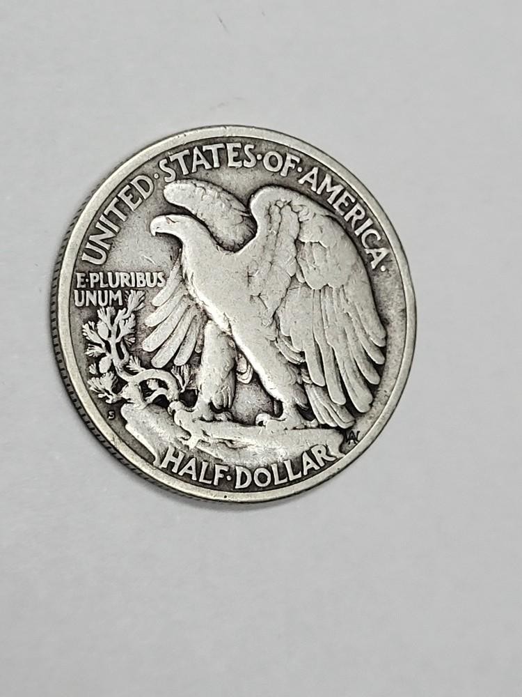 1920 S Walking Liberty Half Dollar