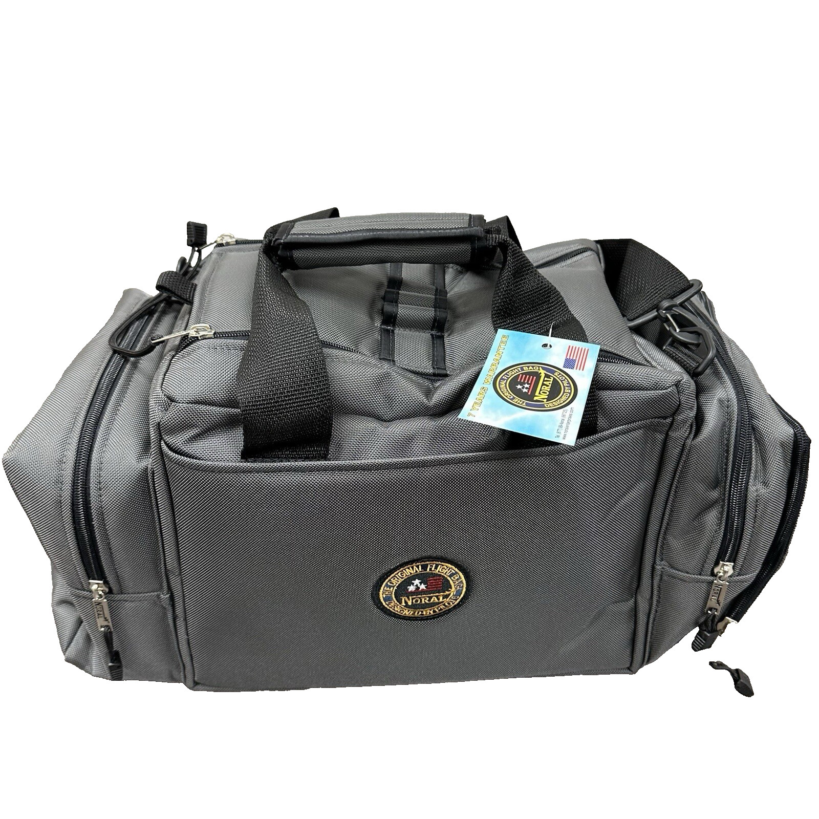 Noral CFI/IFR Flight Bag – NO-19-C, Zip/ Quick Closure Bag W/ Carry Strap- NWT!