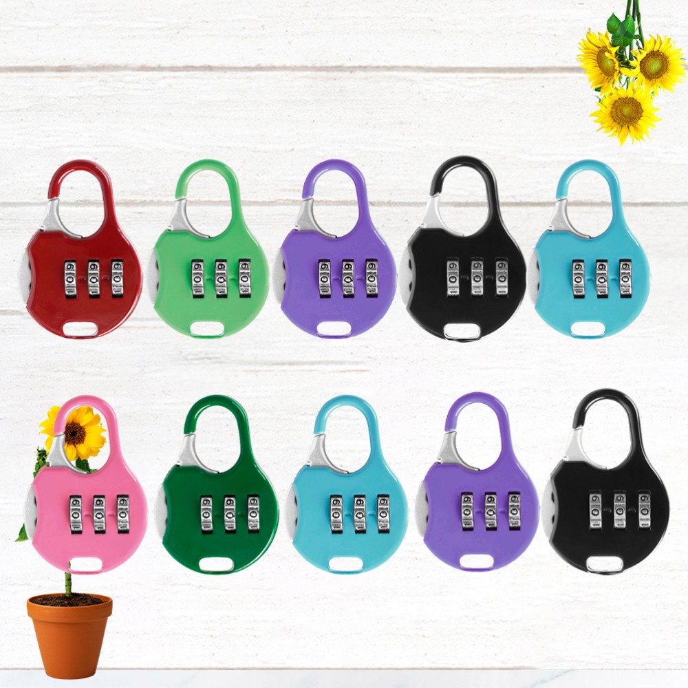 10 Pcs Versatile Combination Lock Set Drawer Password Resettable