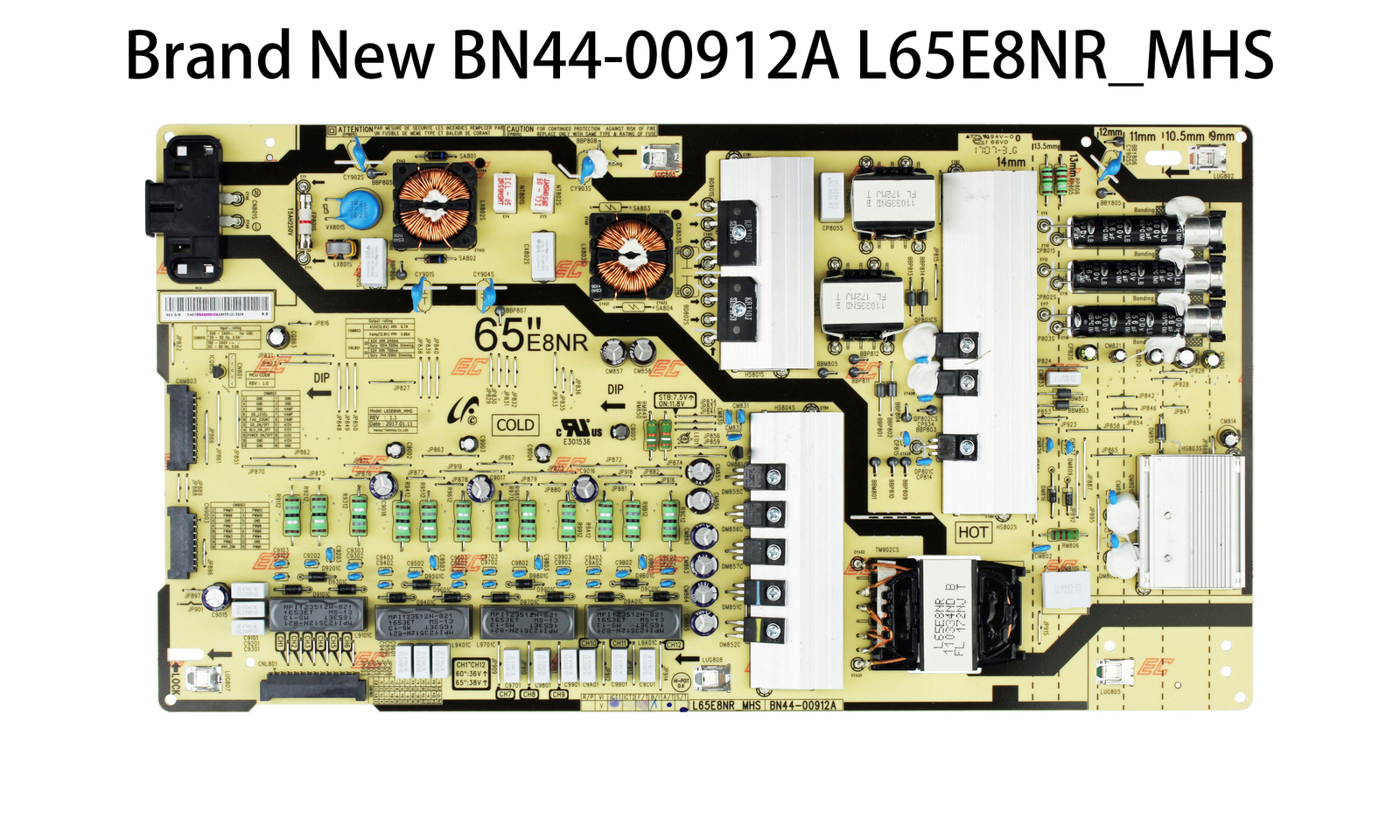 Power BN44-00912A L65E8NR_MHS for Samsung UN65MU800DFXZA UN65MU8500FXZA 65" MUTV