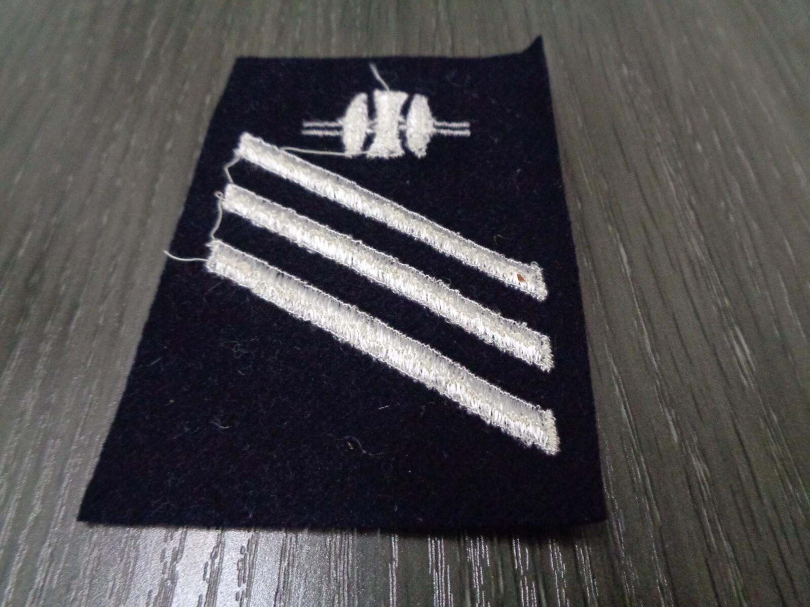 Military US NAVY Opticalman Mate E-3 Mark Patch BLUES VIETNAM ISSUE SQUARE