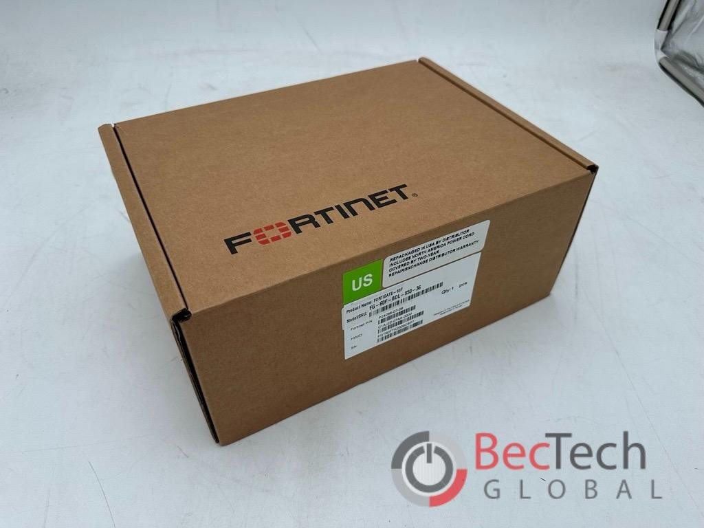 Fortinet FG-60F Network Firewall Switch FG-60F-BDL-950-36 REFURB 24MONTH+ LEFT