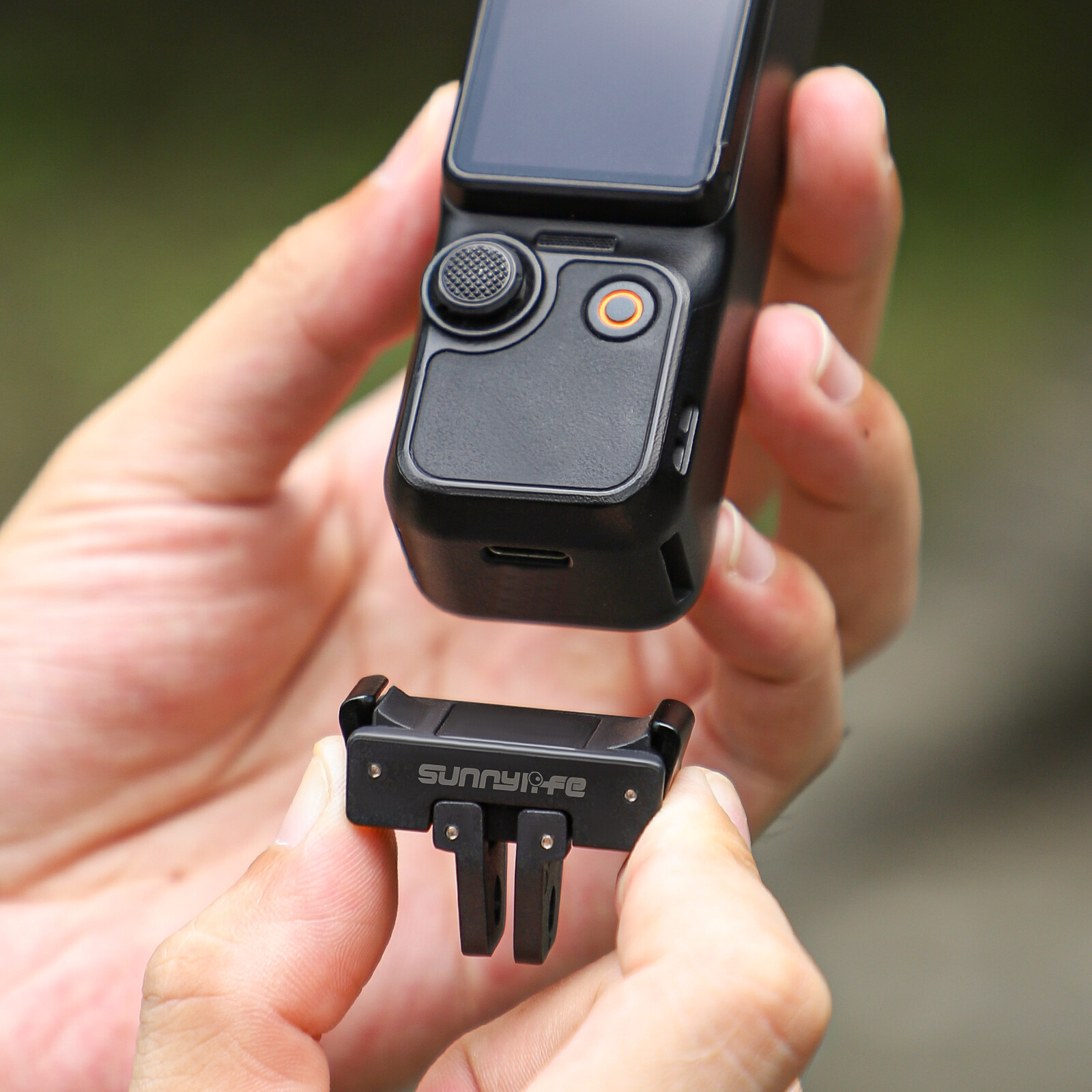 Quick Release Mount Adapter Foldable Expansion For DJI Osmo Pocket 3 Accessories