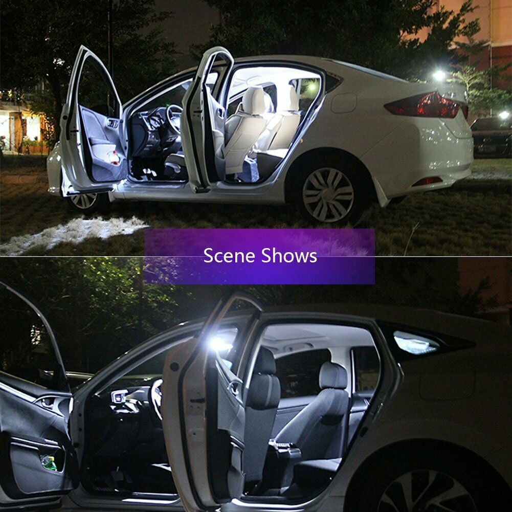 4PCS Bright 108 LEDs Ceiling Car Interior Strip Light Bar Lamp Trailer Camper