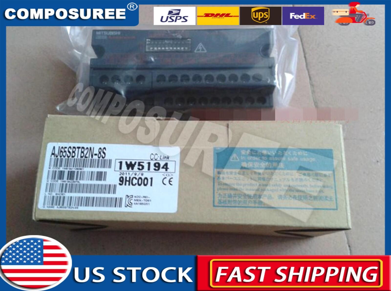 NEW MITSUBISHI AJ65SBTB2N-8S CC-Link System Small Type Remote I/O Module