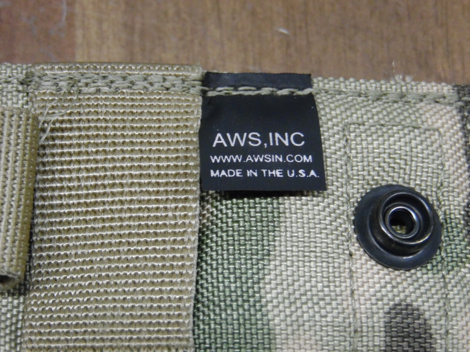 AWS MULTICAM M9 Four Mag Pouch