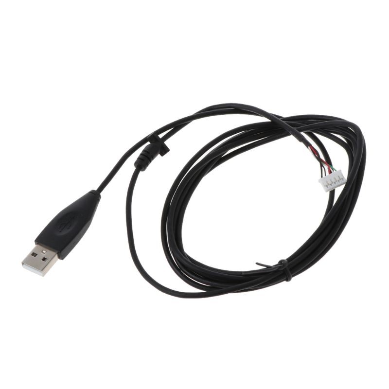 USB Mouse Cables Wire Replacement DIY Mouse Cable Line 2.2M for G300 G300S Mice