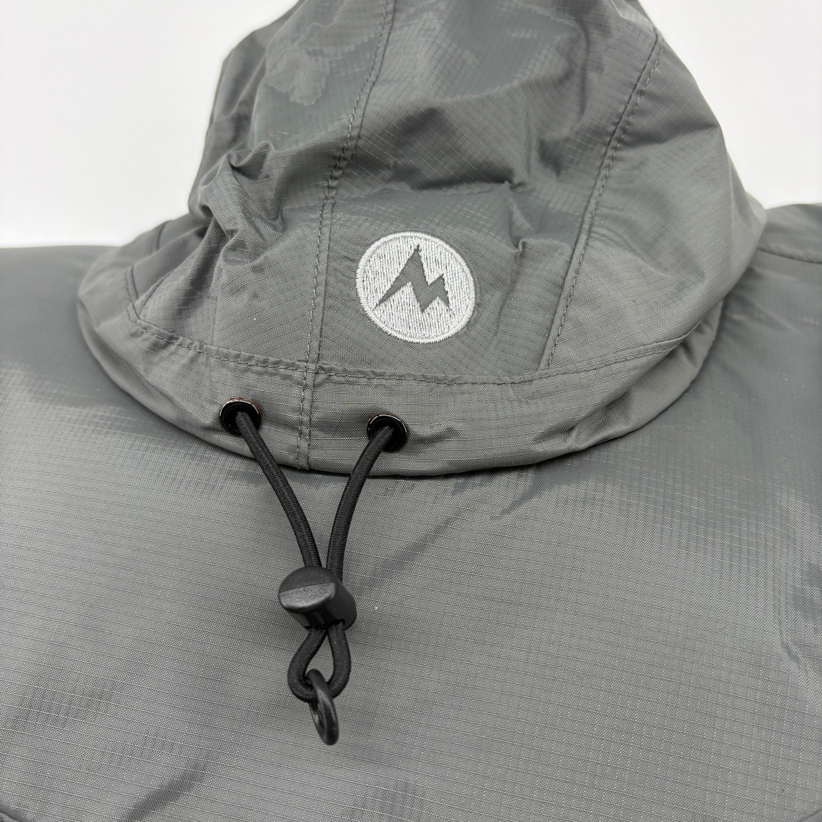 Marmot Wide Brim Sun Hat Men's S/M Gray Lightweight Outdoor Hiking Boonie Hat
