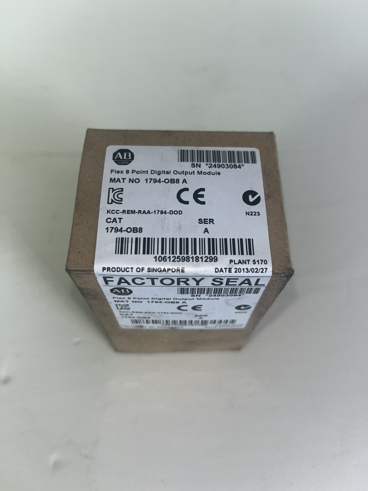Allen-Bradley New Sealed 1794-OB8 Flex 8 Point Digital Output Module ！