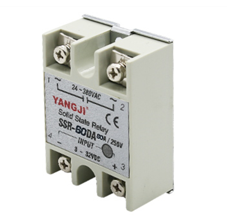 Single-phase DC controlled AC DC-AC solid state relay series SSR-60DA 60A