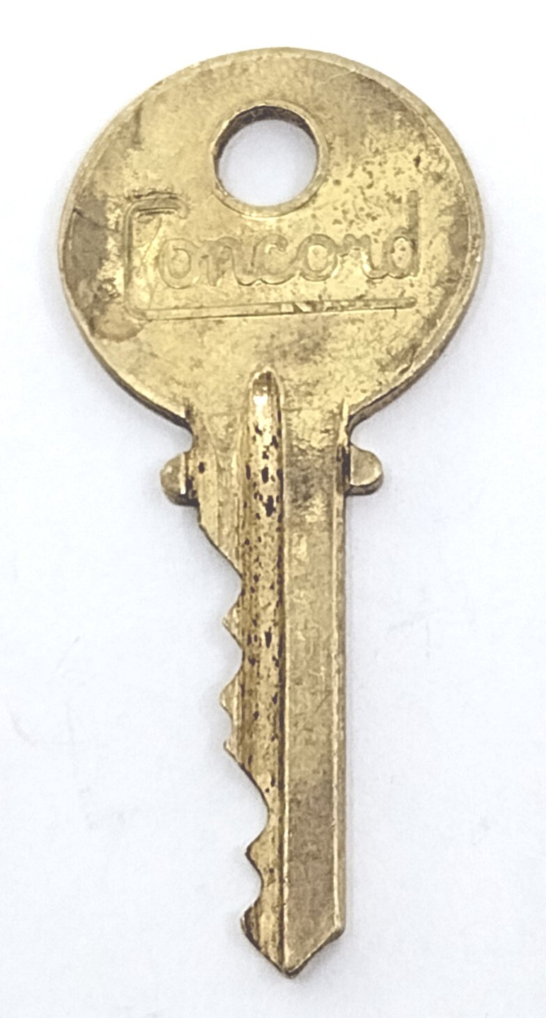 Vintage Key CONCORD 2B Appx. 2-1/8" Replacement Locks Steampunk