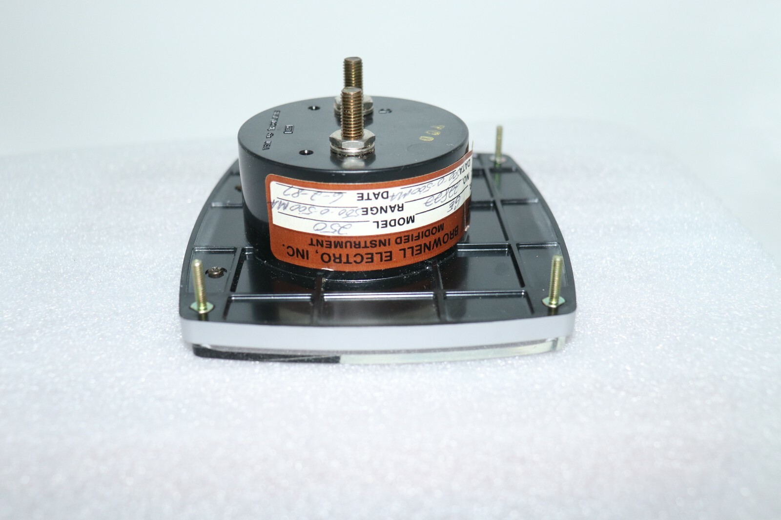 GE 0-500 +/- D-C MILLIAMPERES Panel Meter Gauge