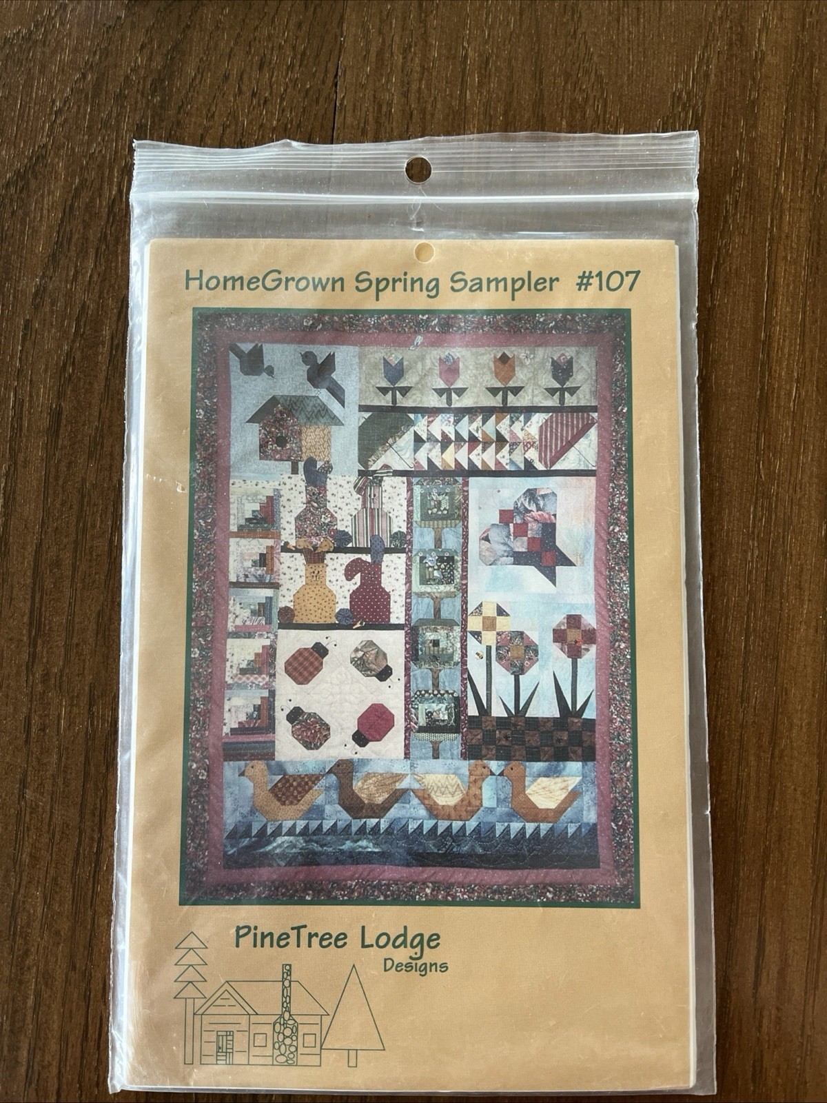 Home Grown Spring Sampler #107 Quilt Pattern New Uncut