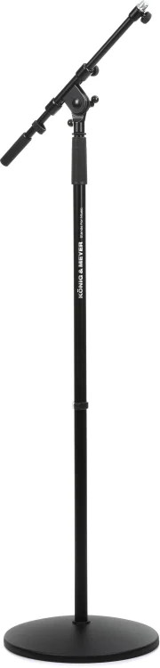 K&M 26145 Microphone Stand - Heavy Duty with Adjustable Boom