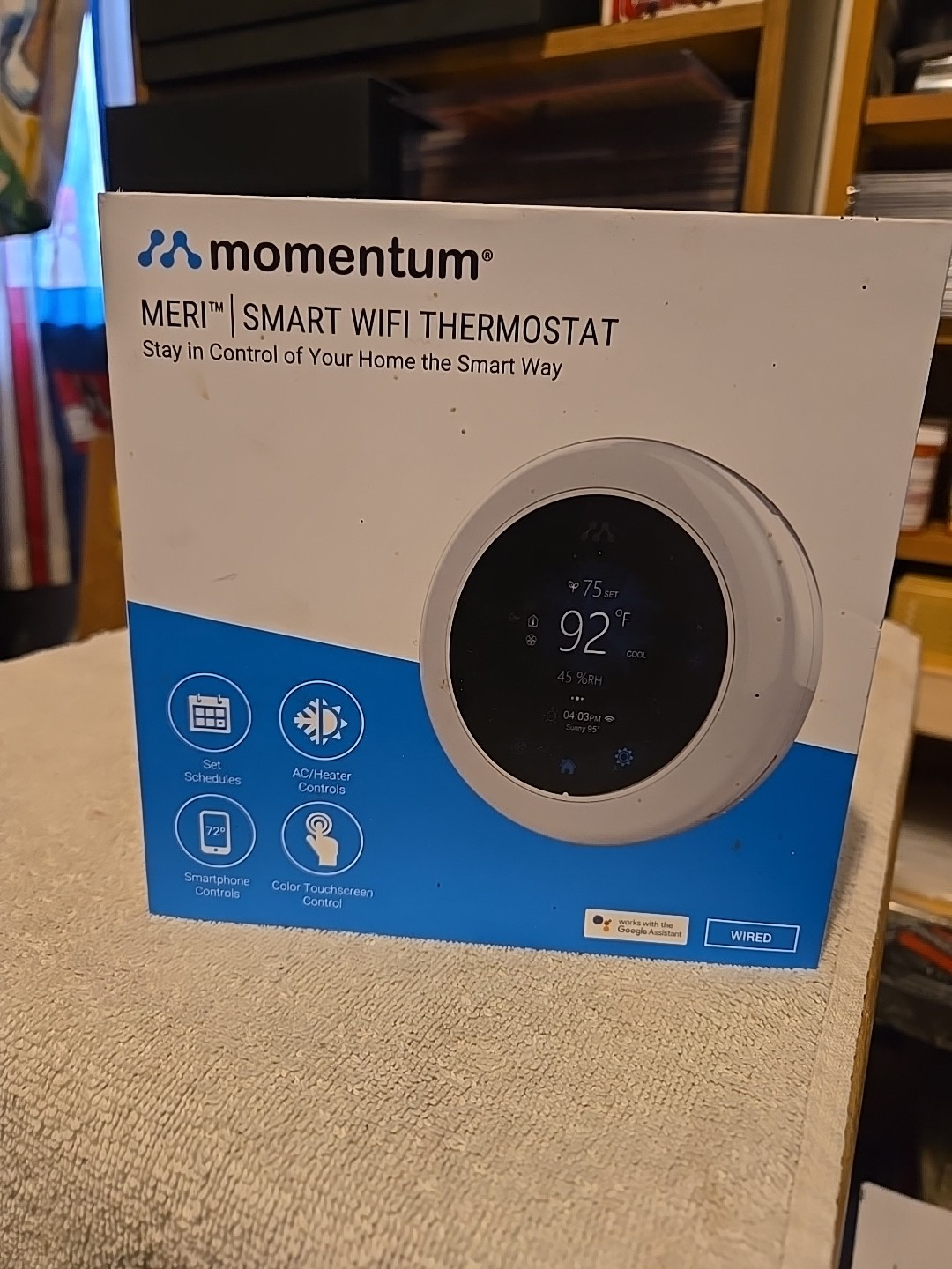 Momentum Meri Smart Wifi Thermostat MO-STAT01