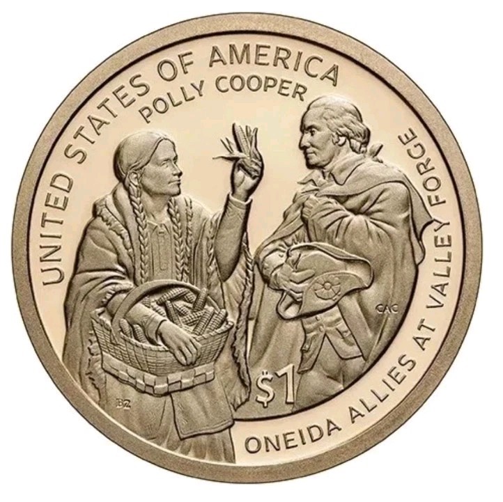 1776-2026 Sacagawea S Native American Polly Cooper Dollar SemiQ
