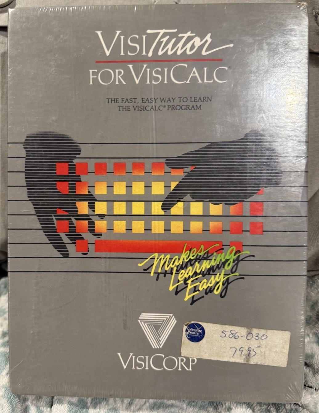 VisiTutor for VisiCalc Version: 1.0 For IBMPersonal Computer New/Sealed Vintage