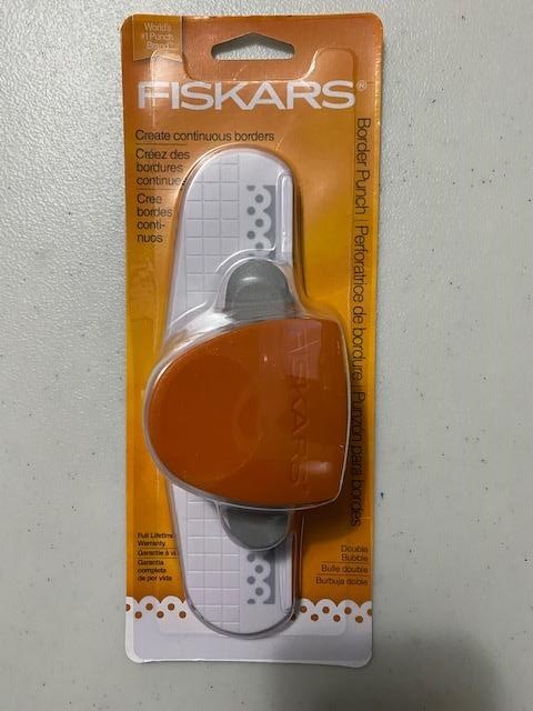 Fiskars Double Bubble Border Punch Scrapbook Paper Punch Crafts 110410